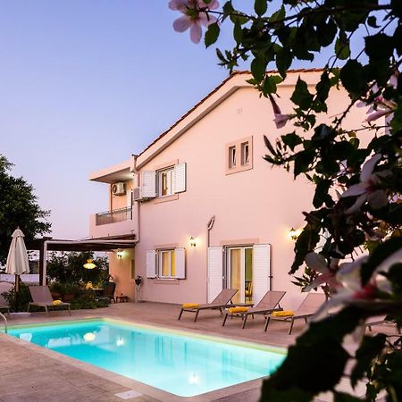 Carpe Diem-Luxury Villa With Private Pool Agia Paraskevi  Luaran gambar