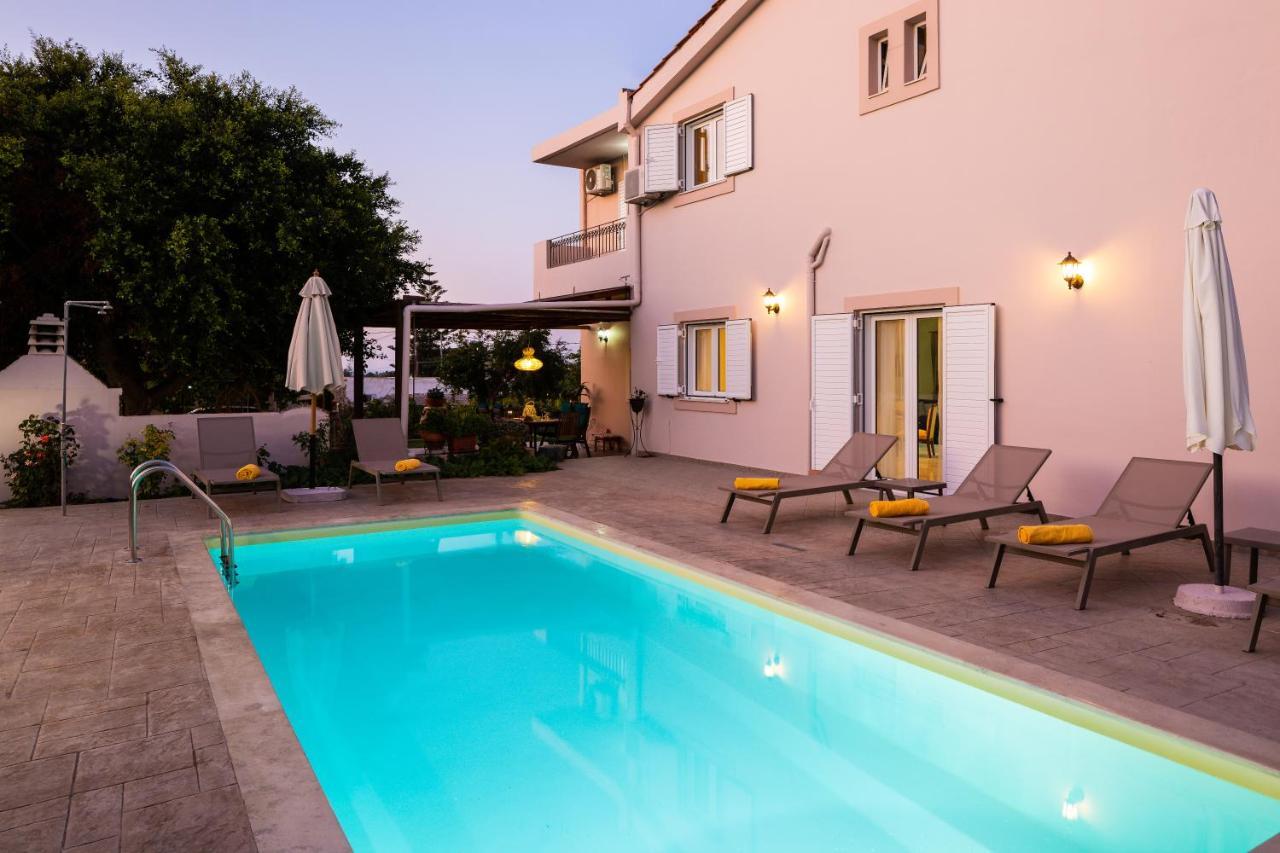 Carpe Diem-Luxury Villa With Private Pool Agia Paraskevi  Luaran gambar