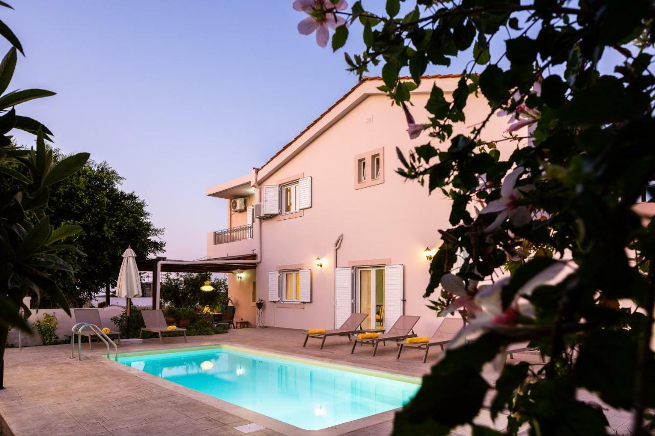 Carpe Diem-Luxury Villa With Private Pool Agia Paraskevi  Luaran gambar