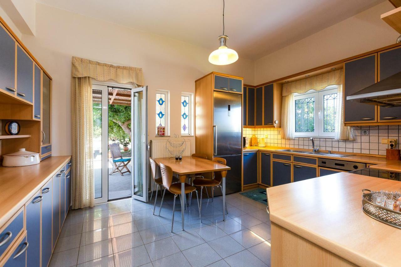 Carpe Diem-Luxury Villa With Private Pool Agia Paraskevi  Luaran gambar
