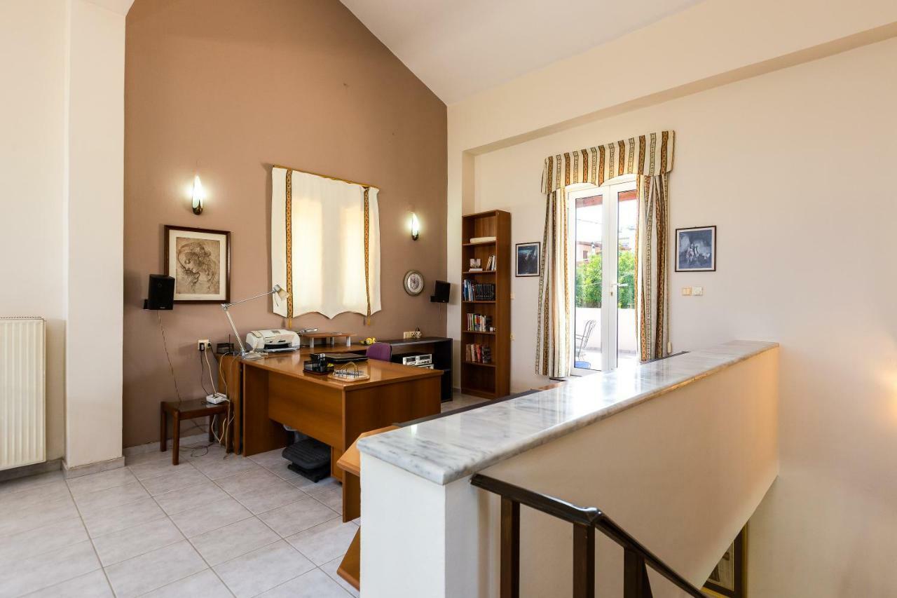Carpe Diem-Luxury Villa With Private Pool Agia Paraskevi  Luaran gambar