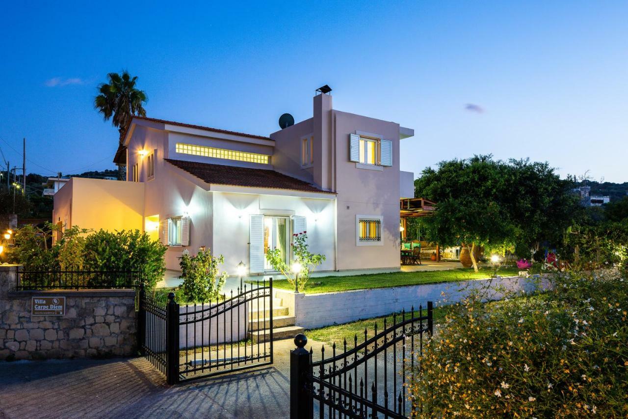 Carpe Diem-Luxury Villa With Private Pool Agia Paraskevi  Luaran gambar